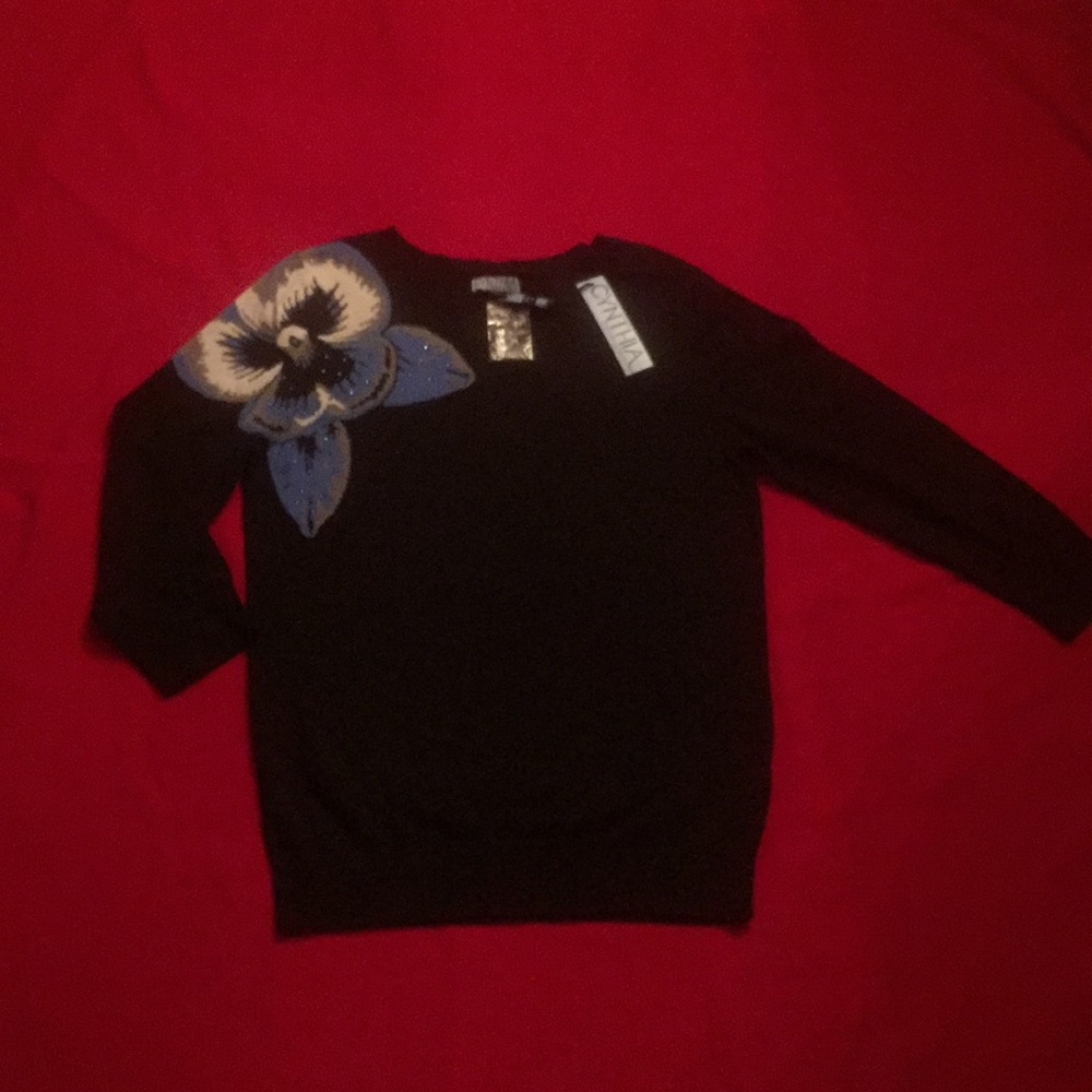 Navy blue sweater